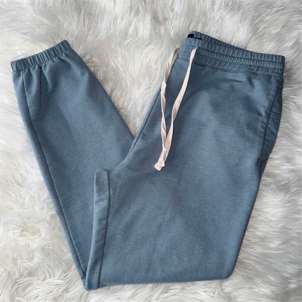 RSQ Men's Joggers Blue Elastic Adjustable Waist 3‎ Pockets Size 32 Med Athletic